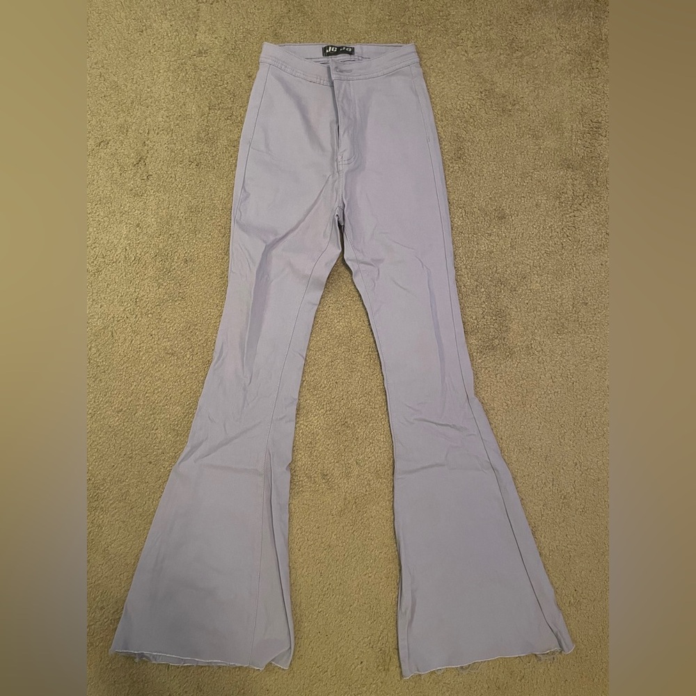 Lavender Flare & Wide Leg Jeans